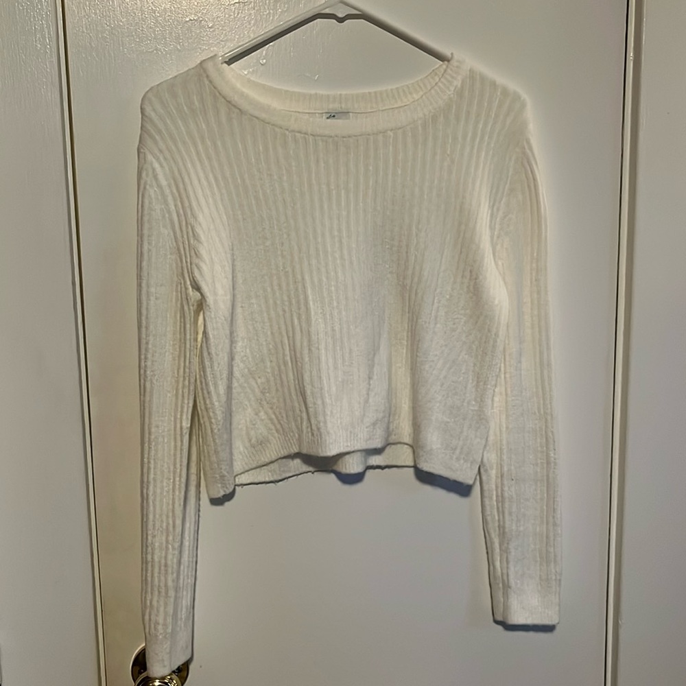 Francesca’s White Sweater